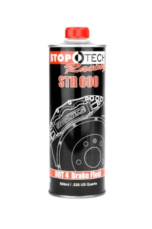 One Day Deal StopTech STR-600 DOT 4 High Performance Street Brake Fluid 500mL