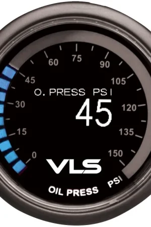 Revel VLS Oil Pressure Gauge 52mm New Release