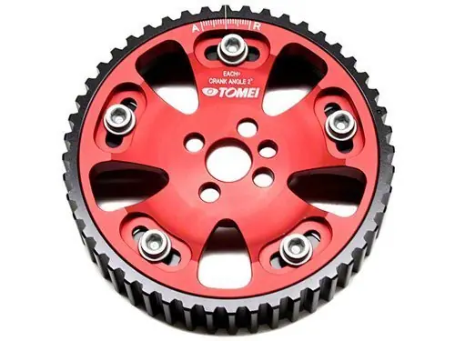 Fresh Stock Tomei Adjustable Cam Gear Exhaust Right Single AVCS Motors 2006-2014 WRX / 2004-2007 STI / 2005-2009 Legacy GT