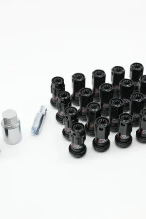 Project Kics R40 Iconix 12X1.25 Lug Nuts Black Locking Most Subaru Models Sale