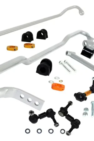 Whiteline Sway Bar Kit 22mm Front Adjustable / 22mm Rear Adjustable w/ Endlinks 2008-2010 WRX Grab Now