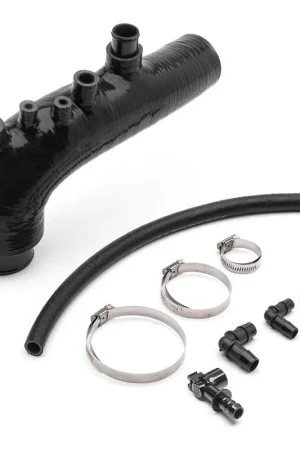 COBB Silicone Turbo Inlet V2 Black 2008-2014 WRX / 2005-2009 Legacy GT / 2005-2009 Outback XT Latest