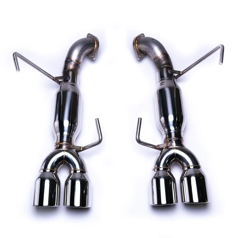 Clearance ETS Axle Back Exhaust Stainless Steel Tips w/ Muffler 2015-2021 WRX / 2015-2018 STI