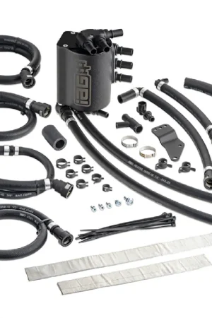 Exclusive Offer IAG Performance V3 Street Series Air / Oil Separator (AOS) Wrinkle Black 2002-2007 WRX / 2004-2007 STI / 2004-2008 Forester XT