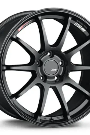 SSR GTV02 Flat Black Wheel 18x9.0 5x114.3 45mm Offset Authentic