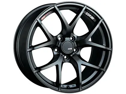 Trusted Brand SSR GTV03 Flat Black Wheel 18x8.5 5x114.3 40mm Offset