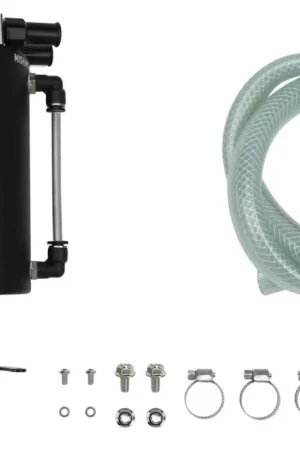 Mishimoto Universal Aluminum Oil Catch Can Large Black Order Now