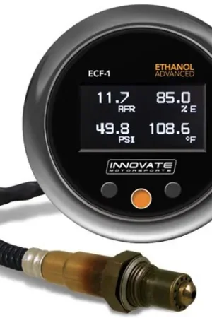 Worldwide Shipping Innovate Motorsports ECF-1 Ethanol Advanced Gauge Kit w/out Ethanol Sensor