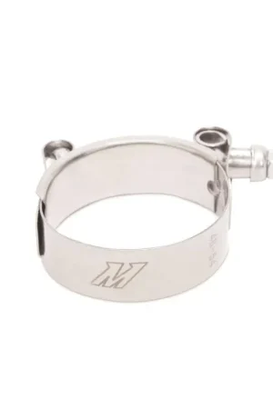 Mishimoto Stainless-Steel T-Bolt Clamp 1.89 Inch (48.01 mm) to 2.13 Inch (54 mm) Top Rated