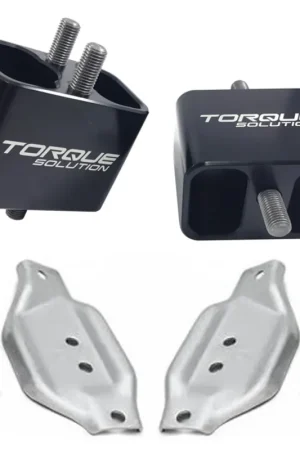 Sale Torque Solution Solid Billet Engine Mounts w/ Subaru OEM Mount Plates 2002-2014 WRX / 2004-2021 STI
