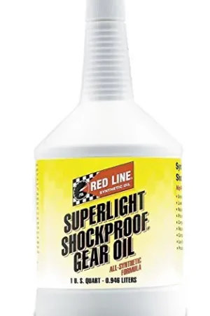 Red Line Super LightWeight ShockProof Gear Oil 1QT Professional Grade