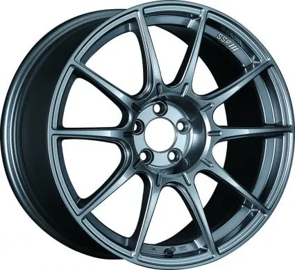 SSR GTX01 Dark Silver Wheel 18x8.5 5x100 44mm Offset Final Sale