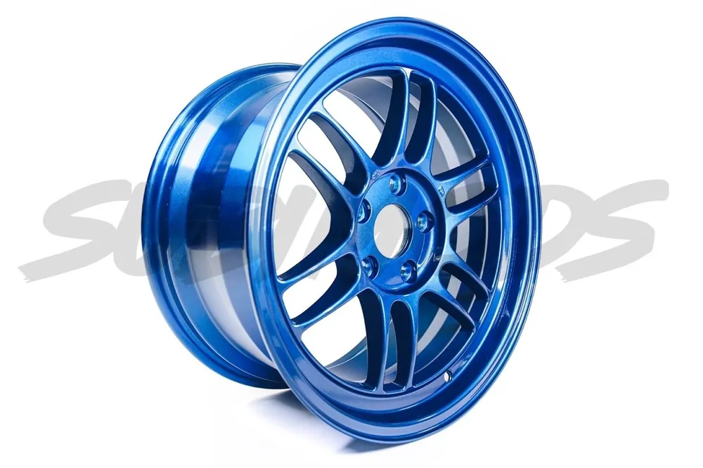 Luxury Enkei RPF1 Victory Blue 17x9 5x100 35mm Offset