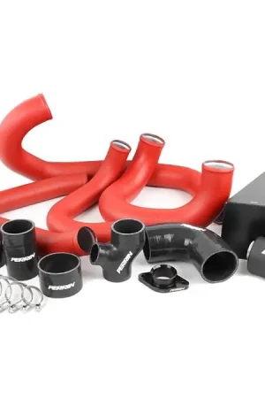 Weekend Sale Perrin Performance Boost Tube Box w/ Red Boost Tubes and Black Couplers 2015-2021 WRX