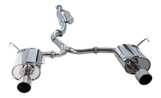 Hot Picks HKS Super Turbo Dual Stainless Steel Tip Catback Exhaust 2015-2021 STI