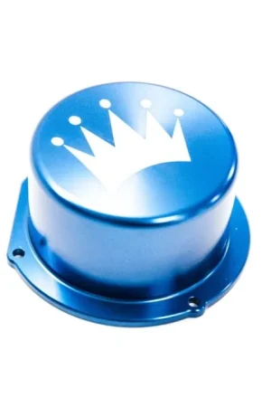 Express Delivery Turbo XS Aluminum Vacuum Pump Cover Blue 2015-2021 WRX / 2015-2021 STI