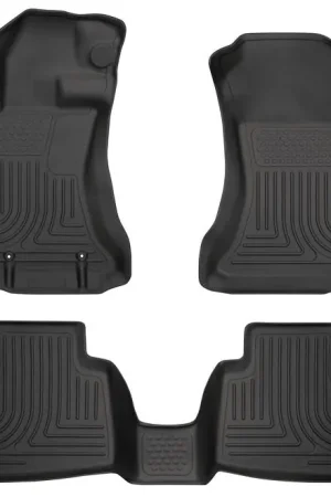Hot Picks Husky Liners WeatherBeater Front & 2nd Seat Floor Liners 2012-2016 Impreza / 2015-2021 WRX / 2015-2021 STI / 2013-2015 XV Crosstrek