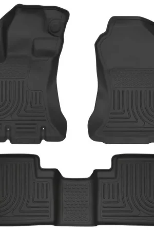 Must Have Husky Liners WeatherBeater Front & 2nd Seat Floor Liners 2014-2018 Forester