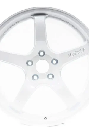 Deal Gram Lights 57CR Ceramic White Pearl 18x9.5 5x114.3 38mm Offset 2015-2024 WRX / 2011-2021 STI