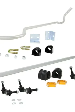 Super Sale Whiteline Front and Rear Sway Bar Kit 22mm 2003-2008 Forester XT