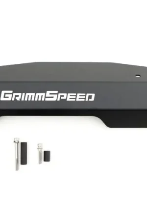 GrimmSpeed Pulley Cover Black 2015-2021 WRX Trusted Brand