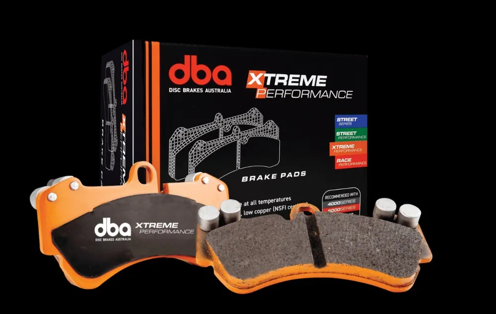 DBA XP650 Xtreme Performance Rear Brake Pads 2004-2007 Impreza Wagon / 2003-2005 WRX / 2004-2008 Forester Fan Favorite