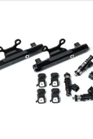 DeatschWerks Fuel Injectors 750cc w/Top Feed Fuel Rails 2002-2014 WRX / 2007-2014 STI / 2007-2012 Legacy GT Trusted Brand