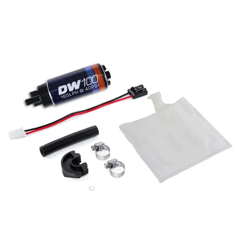 Deatschwerks DW100 Series 165LPH Fuel Pump w/ Install Kit 1993-2007 Impreza / 1990-1999 Legacy Express Delivery