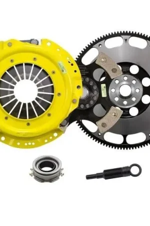 Get Yours ACT Heavy Duty Solid 4-Puck Disc Clutch Kit w/ Prolite Flywheel 2013-2021 BRZ