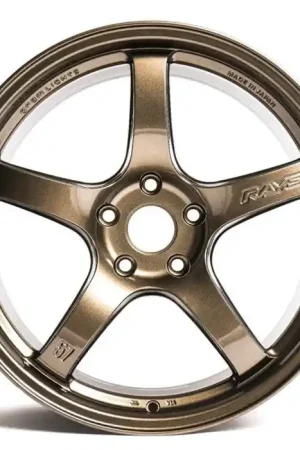 Express Delivery Gram Lights 57CR Almite Gold 18x9.5 5x114.3 38mm Offset 2015-2024 WRX / 2011-2021 STI