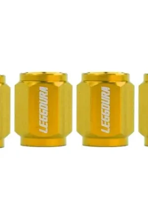 Trusted Brand Project Kics Leggdura Racing Gold Valve Cap
