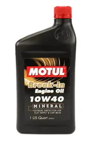 Motul Mineral Classic 10W-40 Break In Oil 1QT Bottle Markdown