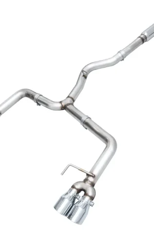 Luxury AWE Track Edition Catback Exhaust w/ Chrome Silver Tips 2011-2021 WRX Sedan / 2011-2021 STI Sedan