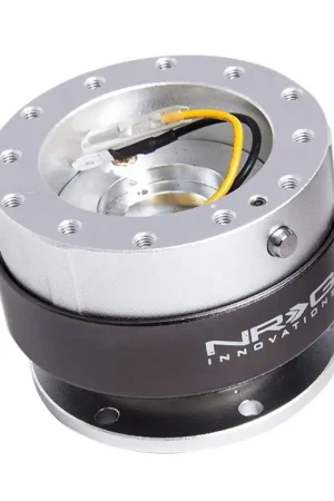 Flash Sale NRG Quick Release Gen 2.0 Silver Body w/ Titanium Chrome Ring