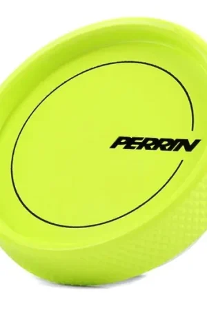 Sale Perrin Oil Cap Round Style Neon Yellow Most Subaru Models