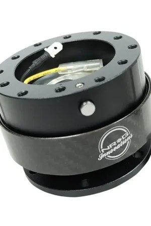 NRG Quick Release Gen 2.0 - Black Body / Black Carbon Fiber Ring Special Offer