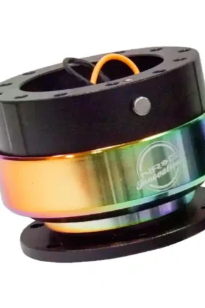 NRG Quick Release Gen 2.0 - Black Body / Neochrome Ring Clearance