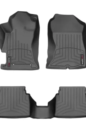 Weathertech DigitalFit Floorliner Front and Rear Black 2017-2019 Impreza / 2018-2019 Crosstrek Save Now