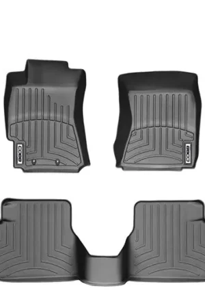 COBB x Weathertech DigitalFit Front & Rear Floorliner Set Black 2009-2013 Forester Trusted Brand