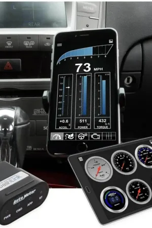 Autometer OBD-II Wireless Data Module Bluetooth DashLink for Apple IOS / Android Devices Time-Limited