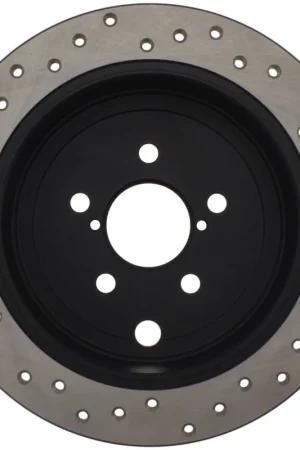 Instant Buy StopTech SportStop Drilled Rear Left Rotor 2008-2014 WRX / 2009-2013 Forester