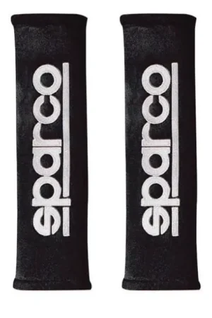 Best Price Sparco Harness Belt Pads GT Series 2 Inch Alacantara Black