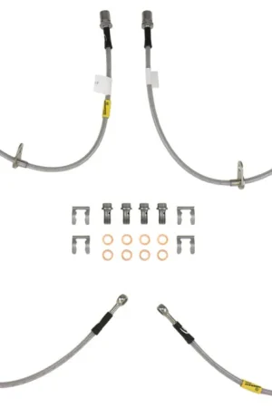 Seasonal Sale Goodridge G-STOP SS Braided Brake Line Kit 2015-2017 STI