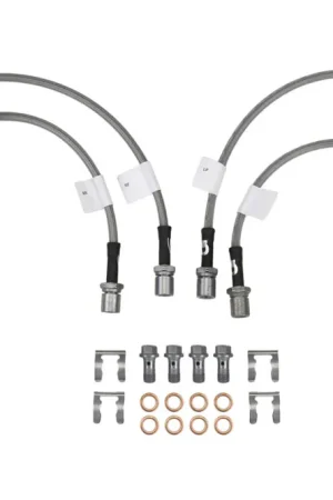 Reduced Price Goodridge G-STOP SS Braided Brake Line Kit 2018-2021 STI