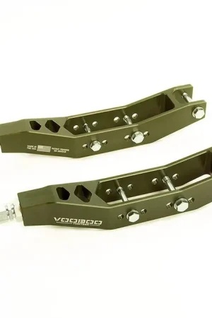 Money Back Guarantee Voodoo13 Billet Rear Adjustable Control Arms Hard Green2008-2021 WRX / 2008-2021 STI / 2013-2024 BRZ / 2013-2016 FRS / 2017-2021 GT86 / 2022-2024 GR86
