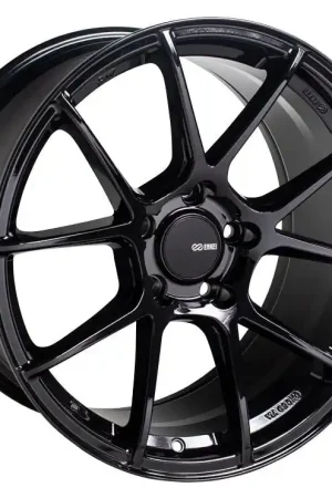 Enkei TSV Gloss Black 18x9.5 5x114.3 38mm Offset High Quality