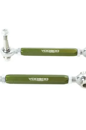 New Release Voodoo13 Billet Rear Adjustable Toe Arms Hard Green 2008-2021 WRX / 2008-2021 STI / 2013-2021 BRZ / 2013-2016 FRS / 2017-2021 GT86
