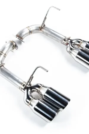 Buy Direct Remark Stainless Steel Axle Back w/ Double Wall 4 Inch Polished Tips 2015-2021 WRX / 2015-2021 STI