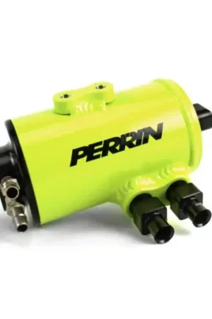 Perrin Air Oil Separator Kit (AOS) Neon Yellow w/ TMIC 2002-2007 WRX / 2004-2007 STI Flash Sale
