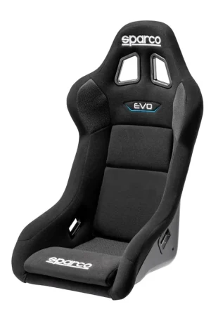 Sparco EVO QRT Fixed Back Racing Seat Black Affordable